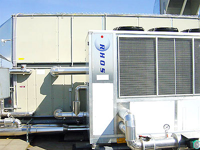 Aufstellung Kaltwassererzeuger und Anbindung