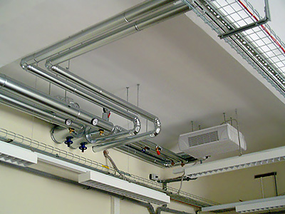 Klimatisierung Messkabinenraum