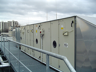 Zentralzuluft und Einzelabluft BAM Haus 42 1. BA