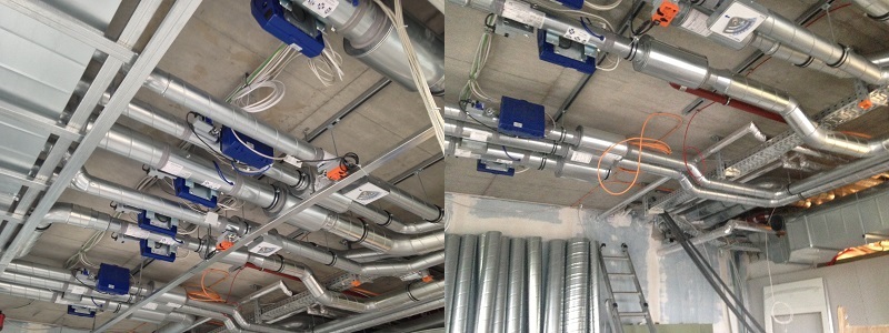 Zu- und Abluftanlage Zyto-Labor - Oktober 2013