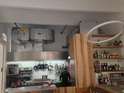 Zu- und Abluftanlage Gaststtte, Küche, inkl. MSR Anlage und Ablufthaube - August 2015