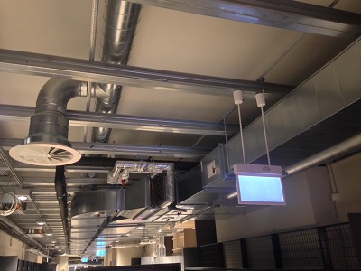 Zu- und Abluftanlagen mit WRG für Verkauf, überdruck Frischetheke, Kltemaschinenraum, MSR Analge hierzu inkl. Heizung - September 2015