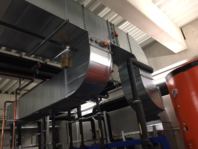 Abluftanlage für Klte-Kompressorraum - Oktober 2016