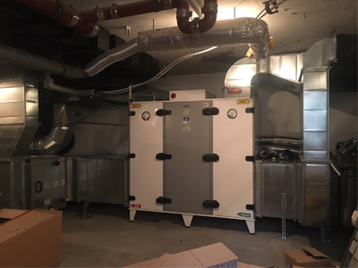 Umluftkühlanlagen, Zu- u Abluftanlage Konfernzraum - September 2018