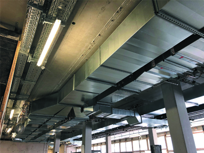 RLT Anlagen 2. Bauabschnitt, Kälteerzeugung, Serverkühlung - März 2020