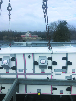 VRF Klimaanlage Büroräume, Zu- u- Abluftanlage DG - August 2021