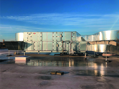 Zu- u Abluftanlagen Lagerräume, nRWA Flure, 1. Bauabschnitt - Dezember 2021